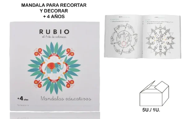 MANDALAS CAHIER À DÉCOUPER ET À DÉCORER