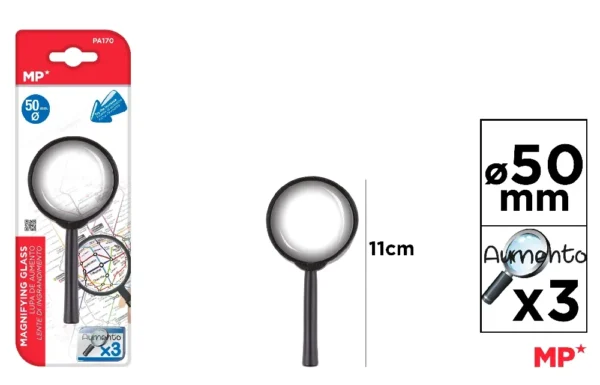 LOUPE PLASTIQUE 50 mm.