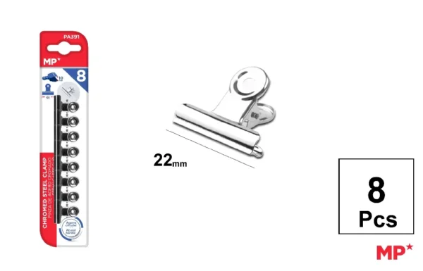 PINCE À DESSIN BULLGOG CHROMÉ 22 mm 8 Ud