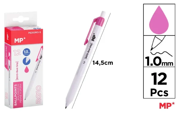 STYLO 1.0 mm ROSE.