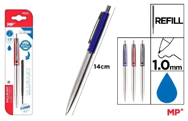 STYLO EN MÉTAL.