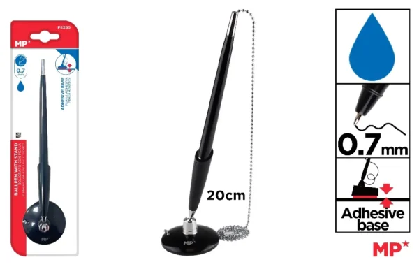 STYLO SUR SOCLE POINTE 0,7 mm.