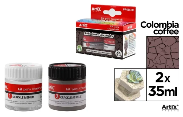 KIT POUR CRACKING 35 ml CAFÉ COLOMBIA.