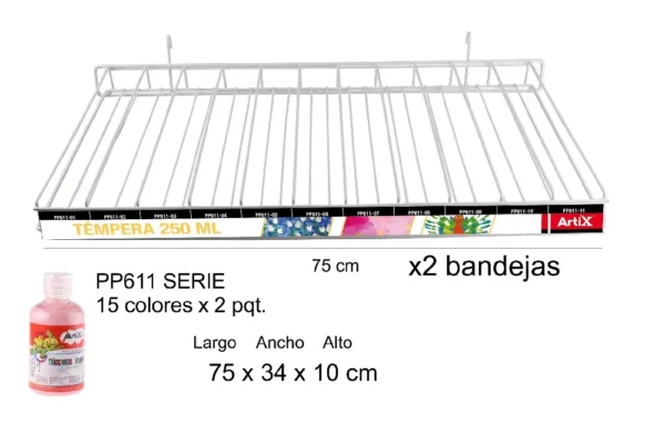 PLATEAU TEMPÉRA 250 ml