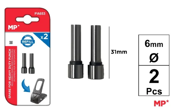 POINÇON DE RECHANGE POUR PERFORATEUR DE