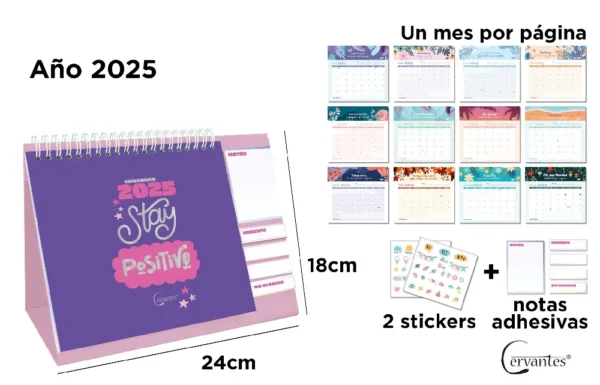 CALENDRIER DE BUREAU PREMIUM 2025