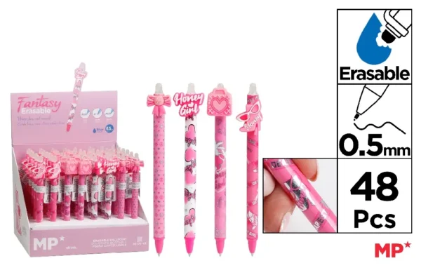 PRÉSENTOIRE STYLOS EFFAÇABLES FANTAISIE