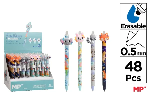 PRÉSENTOIRE STYLOS EFFAÇABLES FANTAISIE