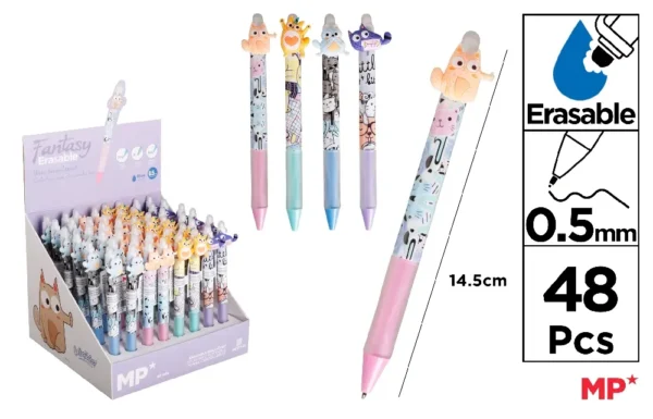 PRÉSENTOIRE STYLOS EFFAÇABLES FANTAISIE