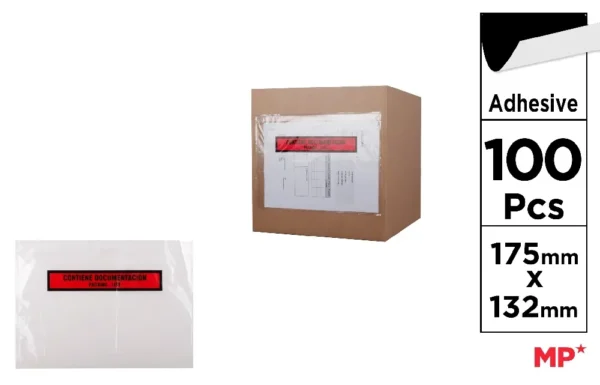 ENVELOPPE POUR DOCUMENTS 235 x 132 mm.