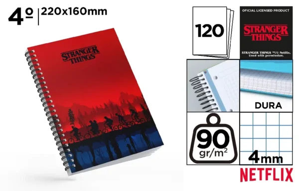 CARNET À SPIRALE 4º 90 g 120 Pages