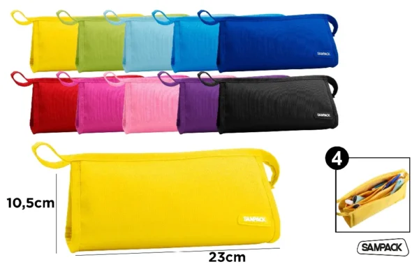 TROUSSE À 1 ZIPS MULTI-COMPARTIMENTS