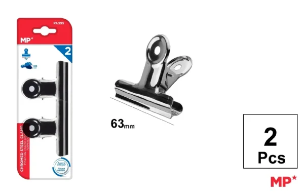 PINCE À DESSIN BULLGOG CHROMÉ 63 mm 2 Ud