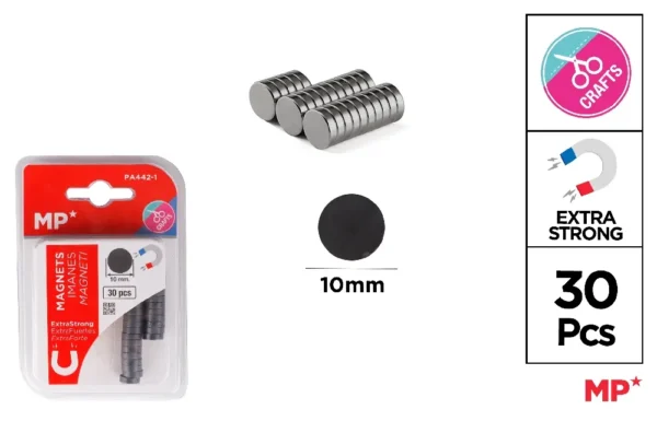 AIMANTS 10 mm Ø 30 Unités