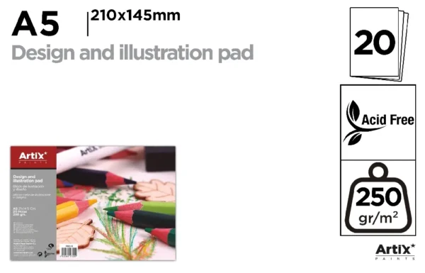 BLOC D ILLUSTRATION ET DE CONCEPTION A5