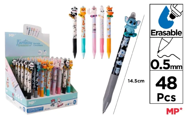 PRÉSENTOIRE STYLOS EFFAÇABLES FANTAISIE