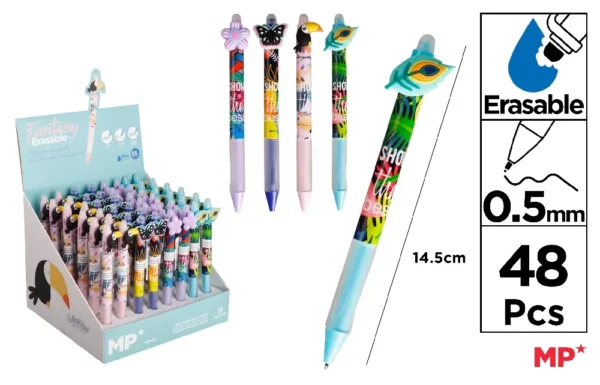 PRÉSENTOIRE STYLOS EFFAÇABLES FANTAISIE
