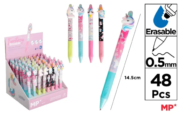 PRÉSENTOIRE STYLOS EFFAÇABLES FANTAISIE