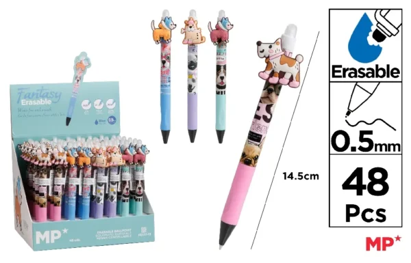 PRÉSENTOIRE STYLOS EFFAÇABLES FANTAISIE