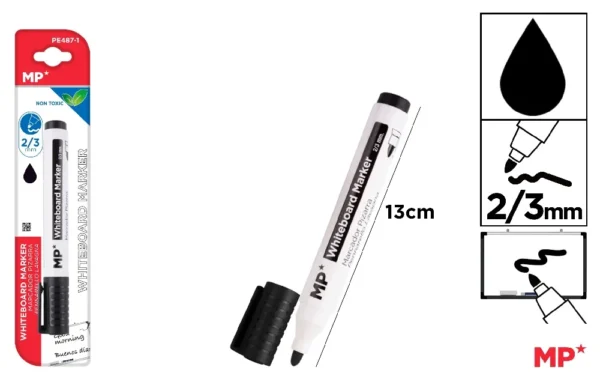 MARQUEUR POUR TABLEAU BLANC COULEUR NOIR