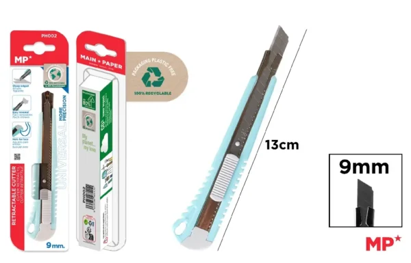 CUTTER EN PLASTIQUE 9 mm