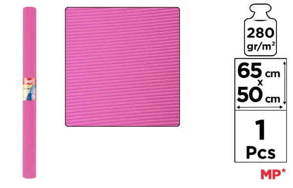 PAPIER ONDULÉ.