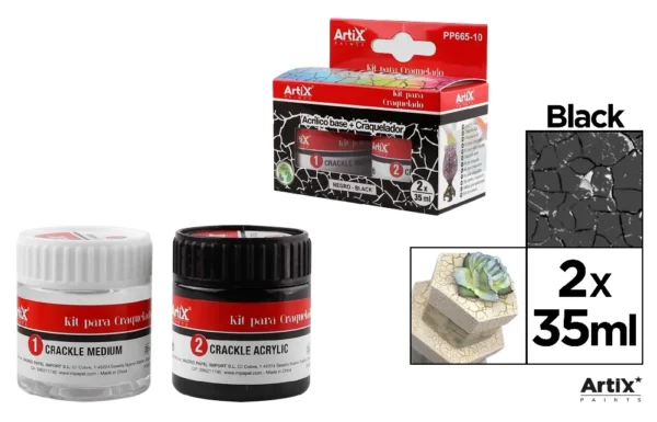 KIT POUR CRACQUEL 35 ml NOIR
