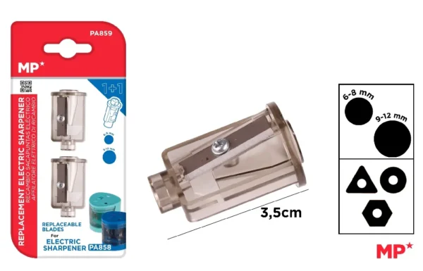 RECHARGE POUR TAILLE-CRAYON ÉLECTRIQUE