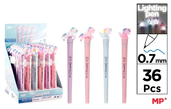 PRÉSENTOIRE STYLOS FANTAISIE AVEC LUMIÈR