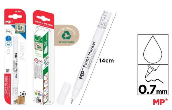 MARQUEUR DE PEINTURE BLANCHE FINE