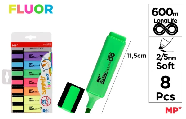SURLIGNEUR TEXTLINER SUMMER PACK 8 Unité
