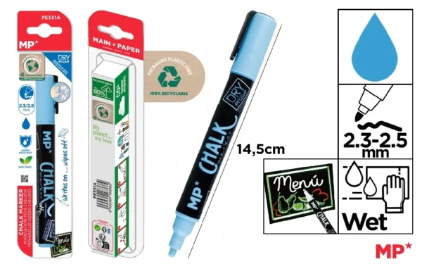 MARQUEUR À CRAIE LIQUIDE NETTOYAGE À SEC