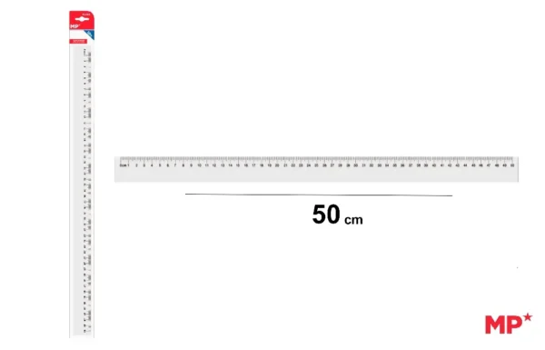 RÈGLE PLASTIQUE 50 cm.