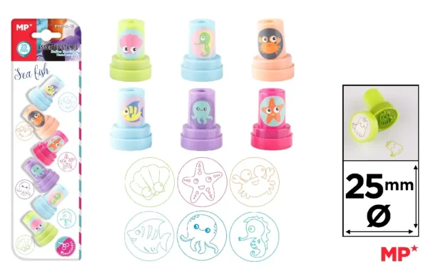 TAMPONS ENFANTS ASSORTIS.