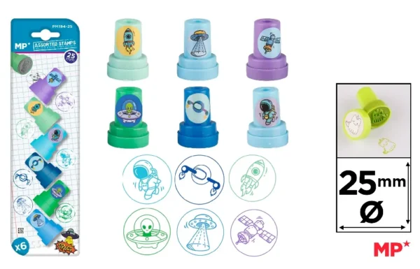 TAMPONS ENFANTS ASSORTIS.