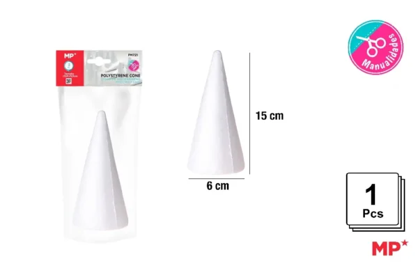 CÔNE POLYSPAN 6 x 15 cm 1 Unités