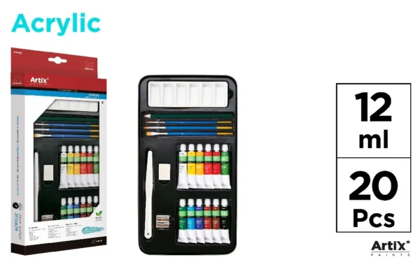 SET DE PEINTURE ACRYLIQUE PROFESSIONNELL
