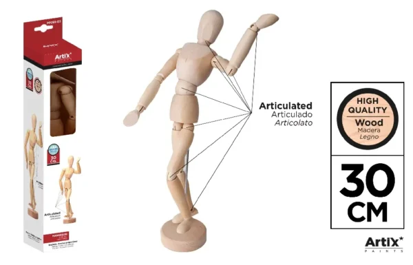 MANNEQUIN DE DESSIN 30 cm.