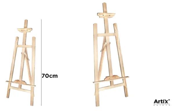 CHEVALET EN BOIS 70 cm