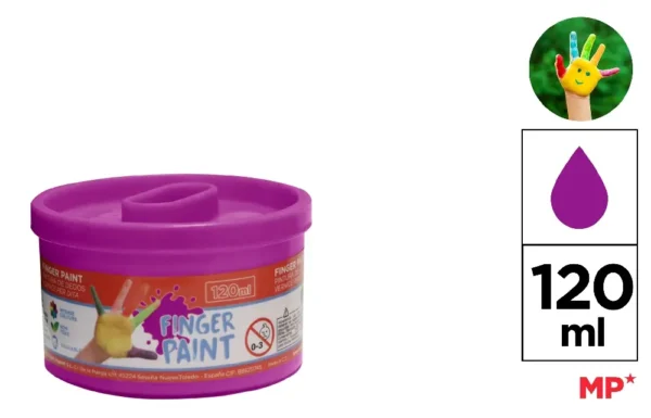 PEINTURE À DOIGTS 120 ml VIOLET