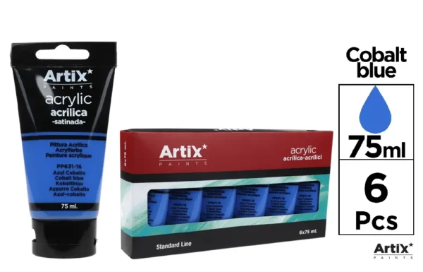 PEINTURE ACRYLIQUE BLEU DE COBALT 75 ml