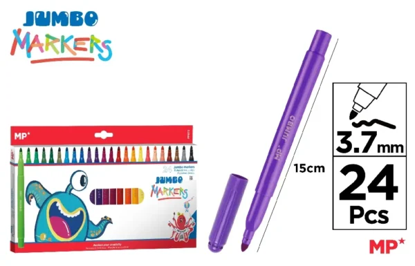 FEUTRES JUMBO 24 Unités