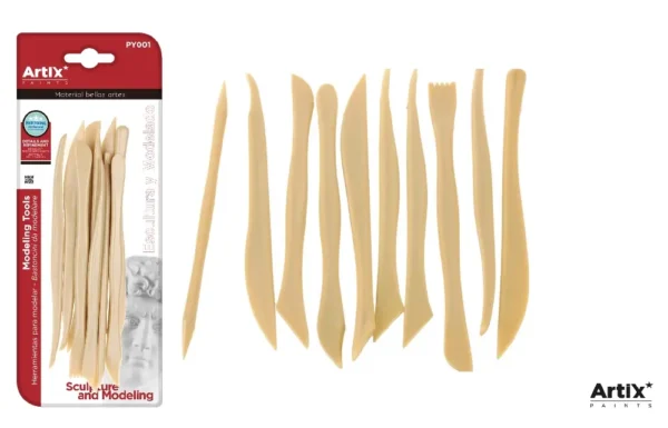 SET DE SPATULES EN PLASTIQUE 10 Unités.