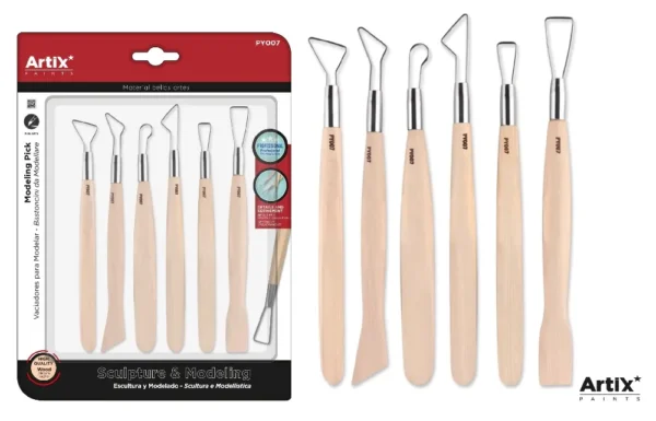KIT D OUTILS DE MODELAGE 6 Unités
