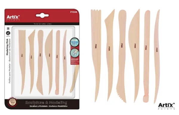 KIT D OUTILS DE MODELAGE 6 Unités