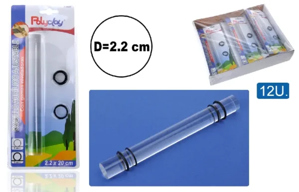 ROULEAU ACRYLIQUE POUR MODELAGE