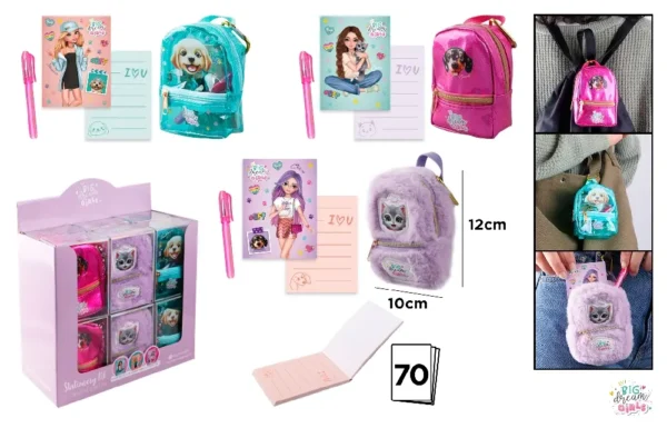MINI SAC À DOS AVEC SET DE PAPETERIE BDG