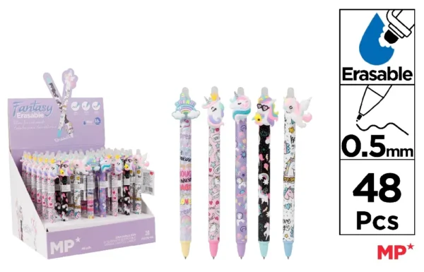 PRÉSENTOIRE STYLOS EFFAÇABLES FANTAISIE