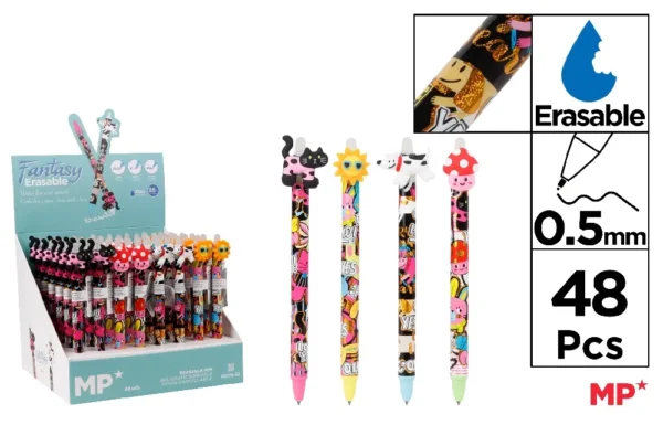 PRÉSENTOIRE STYLOS EFFAÇABLES FANTAISIE
