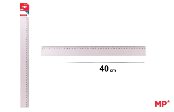 RÈGLE PLASTIQUE 40 cm.
